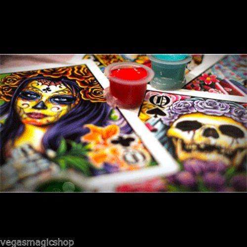 Club Tattoo Orange Bicycle Playing Cards - Image 4