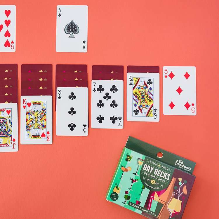 Cocktail Concoctions Plastic Playing Cards 2 Deck Set - Image 2