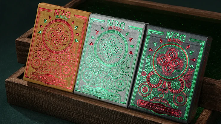 COIPIX Playing Cards by N2G - Green - Image 2