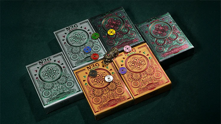 COIPIX Playing Cards by N2G - Green - Image 3