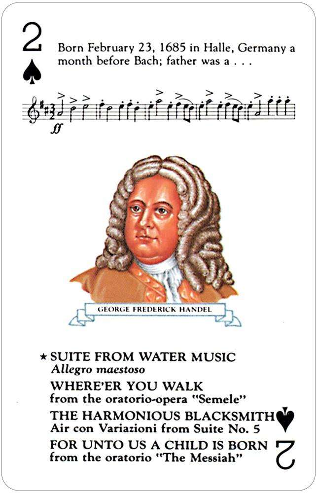 Composers Playing Cards USGS - Image 2