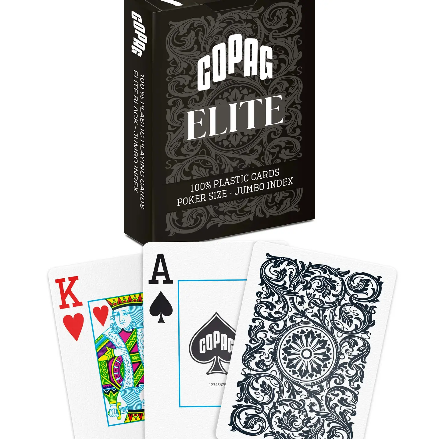 Copag Elite 100% Plastic Jumbo Index – 6 Deck Set - Image 8