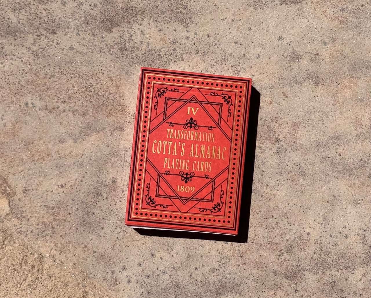 Cotta's Almanac #4 Reproduction Playing Cards USPCC - Image 10
