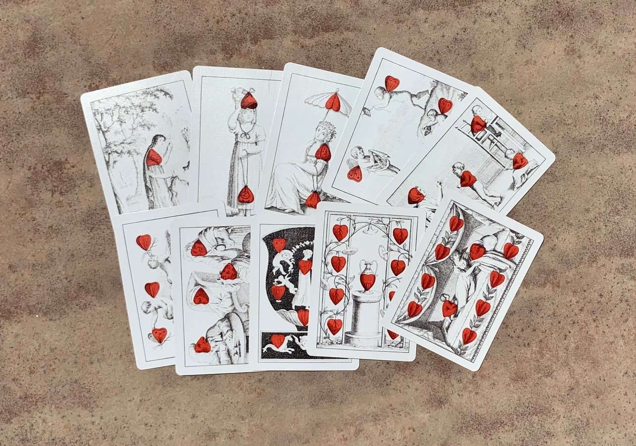 Cotta's Almanac #4 Reproduction Playing Cards USPCC - Image 5