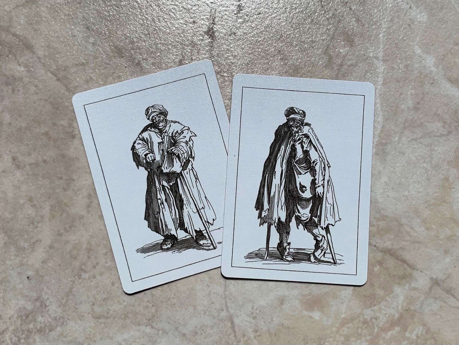 Cotta's Almanac #5 Reproduction Playing Cards USPCC - Image 4