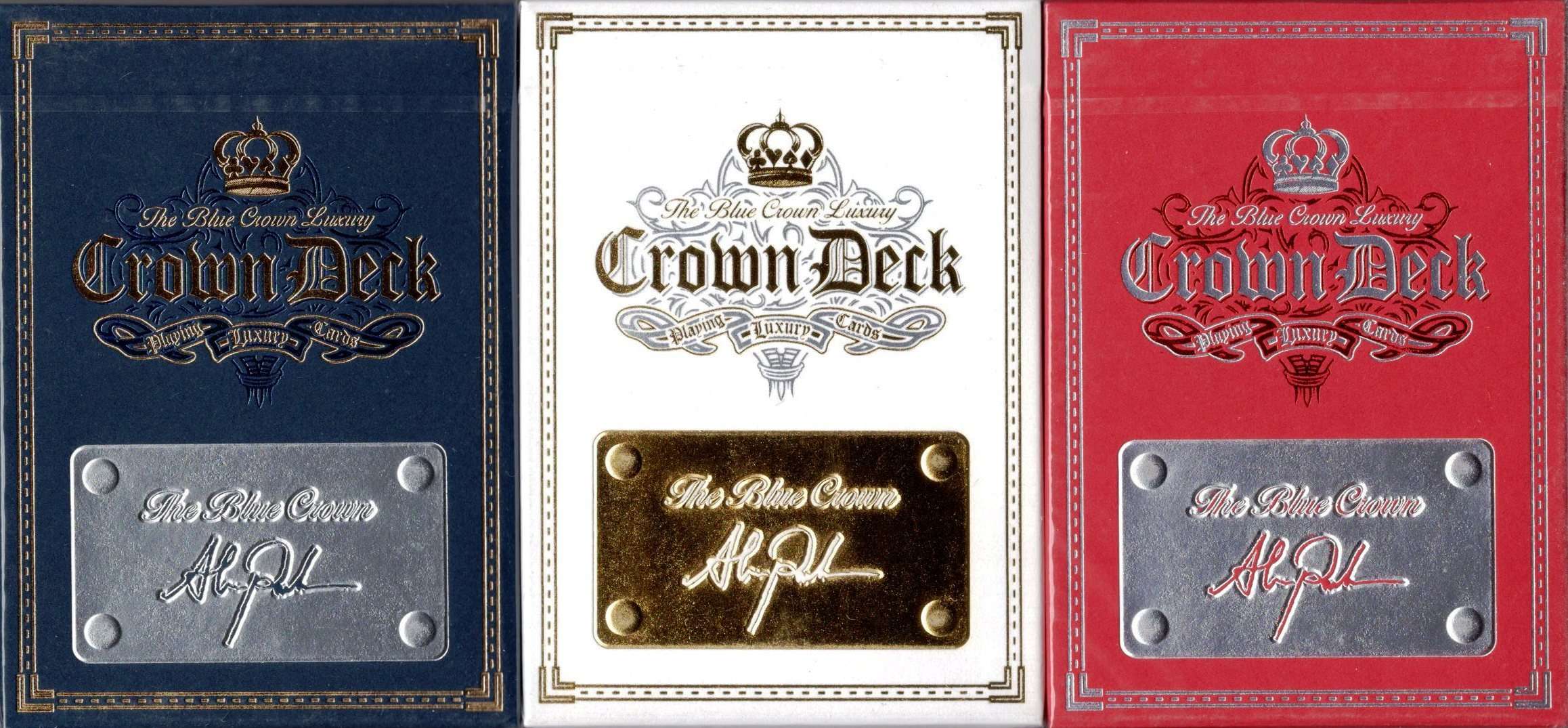 Luxury Crown Decks 3 Deck Set USPCC - Image 2