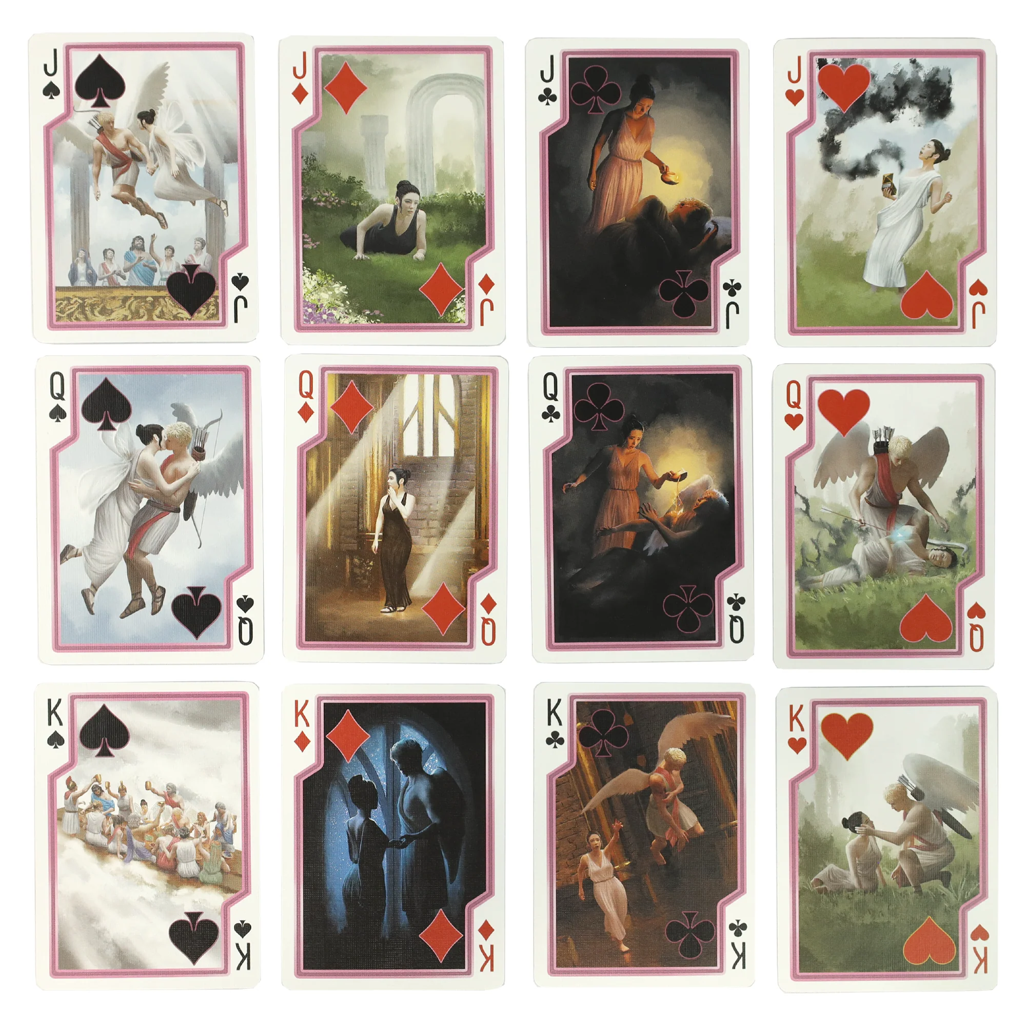Cupid and Psyche Bicycle Playing Cards - A Classic Tale - Image 4