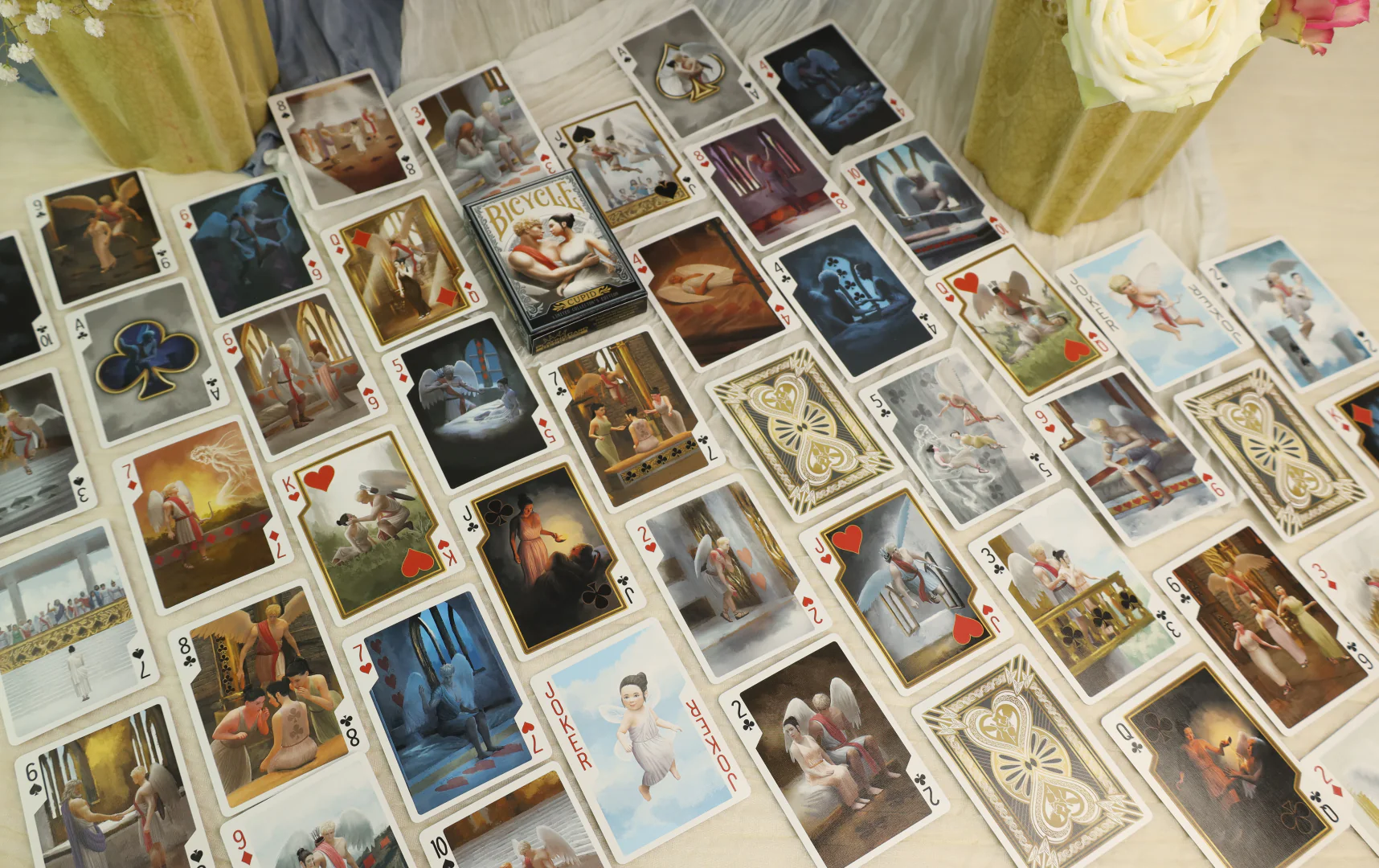 Cupid and Psyche Collector's Edition Bicycle Playing Cards - Image 2