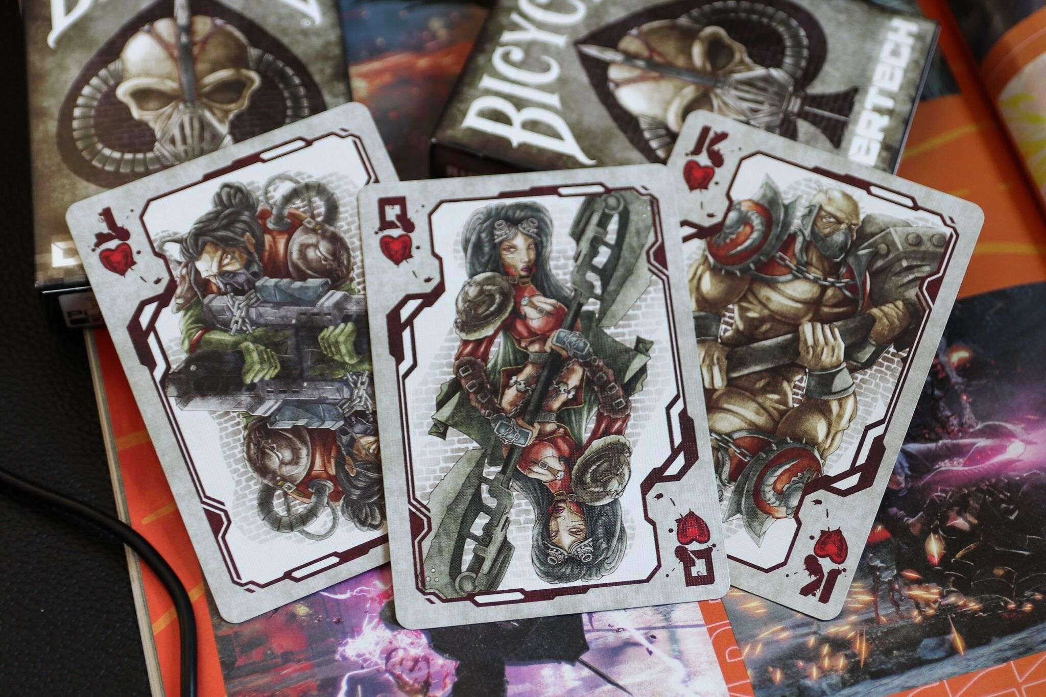 Cybertech Silver Gilded Bicycle Playing Cards - Image 6
