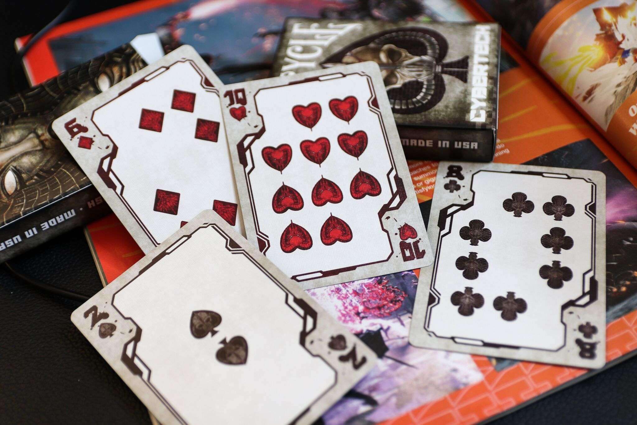 Cybertech Silver Gilded Bicycle Playing Cards - Image 9