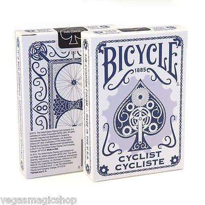 Cyclist Blue & Red 2 Deck Set Bicycle Playing Cards - Image 4
