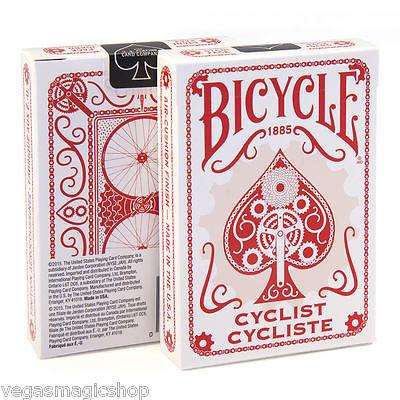Cyclist Blue & Red 2 Deck Set Bicycle Playing Cards - Image 5