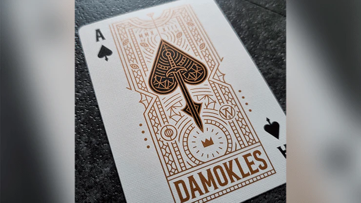 Damokles Cuprum Playing Cards USPCC - Image 5