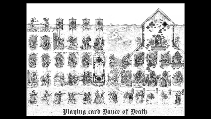 Dance of Death v3 Playing Cards Cartamundi - Image 2