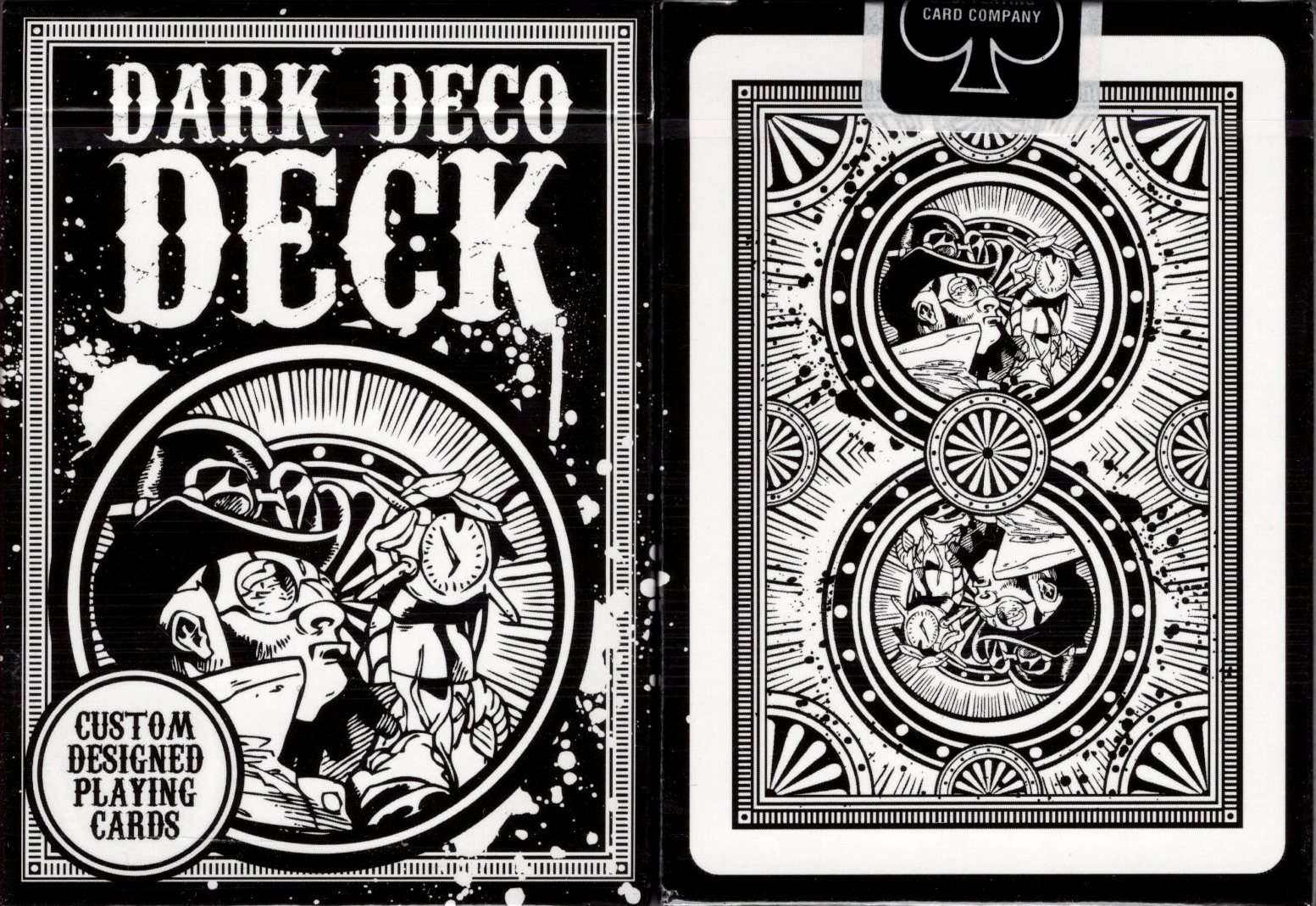 Dark Deco Deck Playing Cards USPCC
