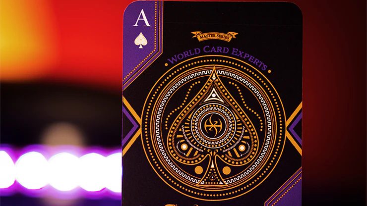 Dark Lordz Royale Purple Playing Cards USPCC - Image 5