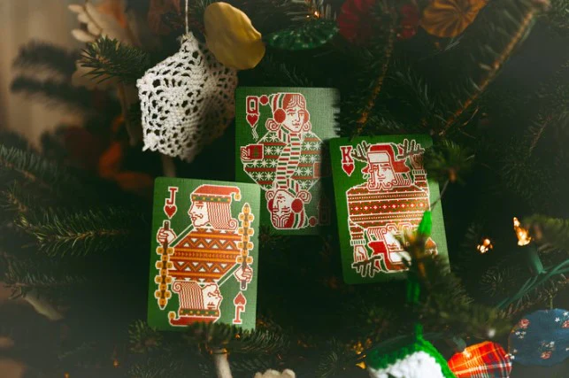 Deck The Halls Playing Cards by Kings Wild Project – Wearing an Ugly Sweater - Image 4