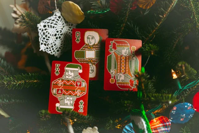 Deck The Halls Playing Cards by Kings Wild Project – Wearing an Ugly Sweater - Image 9
