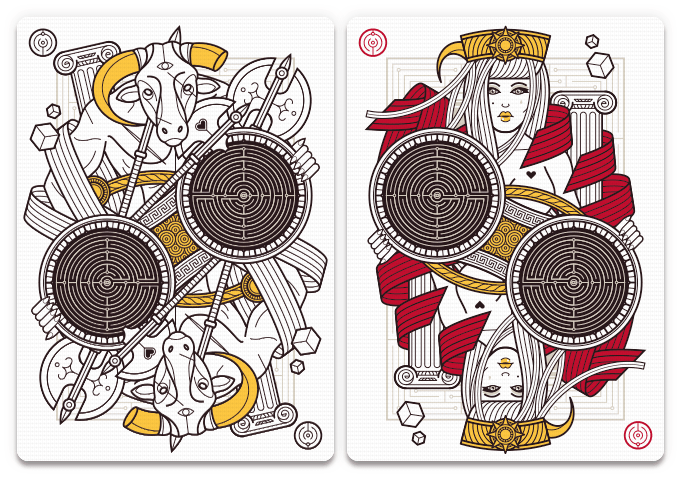 Dedalo Omega Playing Cards EPCC - Image 8