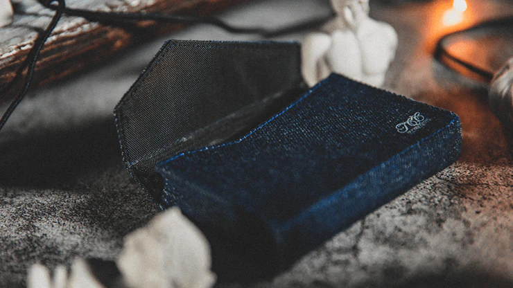 Denim Jean Bag Playing Card Deck Holder