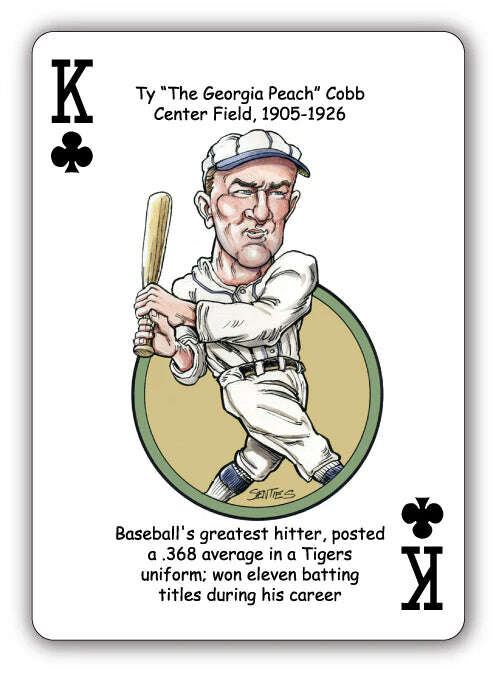 Detroit Baseball Heroes Playing Cards - Image 5