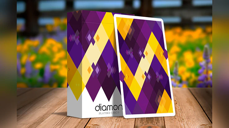 Diamon No 14 Purple Star Playing Cards USPCC - Image 6