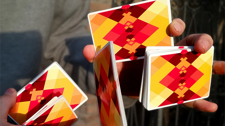 Diamon No 5 Winter Warmth Playing Cards USPCC - Image 5