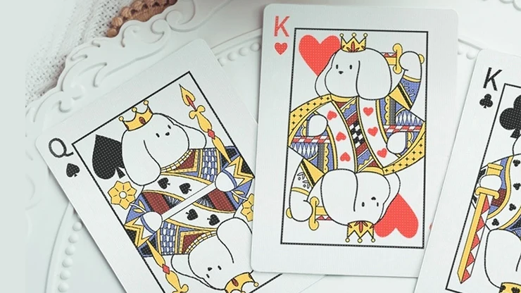 Diary of Kitten and Puppy - Puppy Green Edition Playing Cards - Image 2