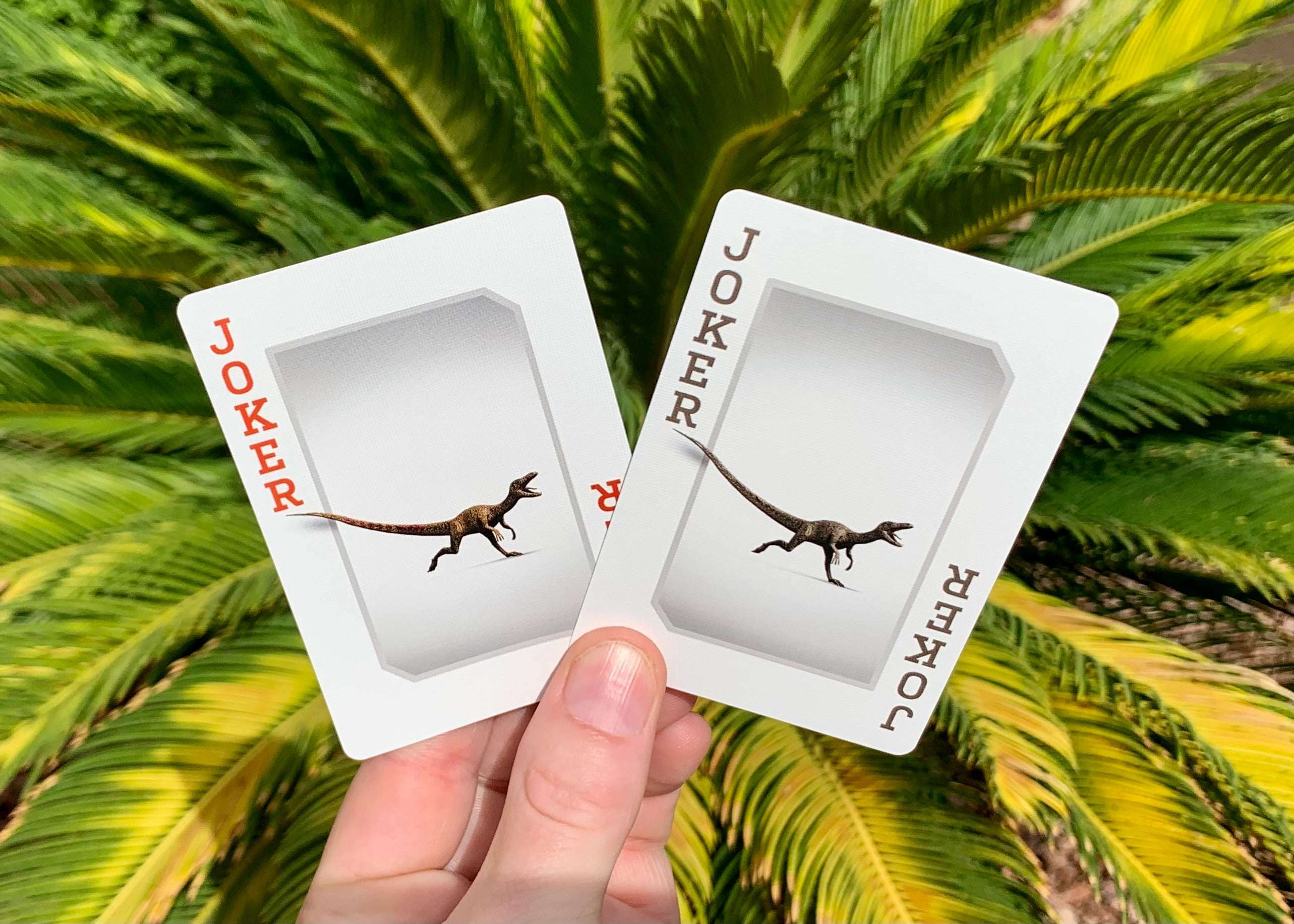 Dinosaurs Gilded Bicycle Playing Cards - Image 11