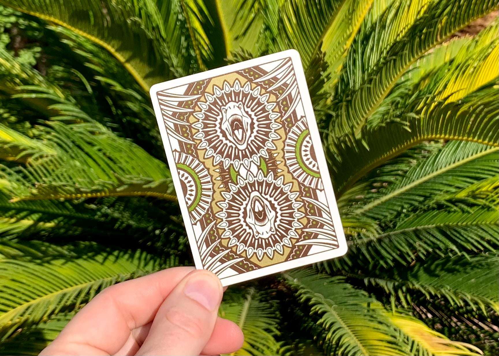 Dinosaurs Gilded Bicycle Playing Cards - Image 4