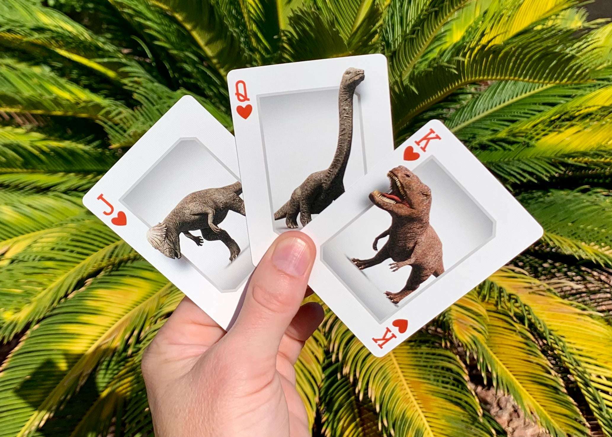 Dinosaurs Gilded Bicycle Playing Cards - Image 8