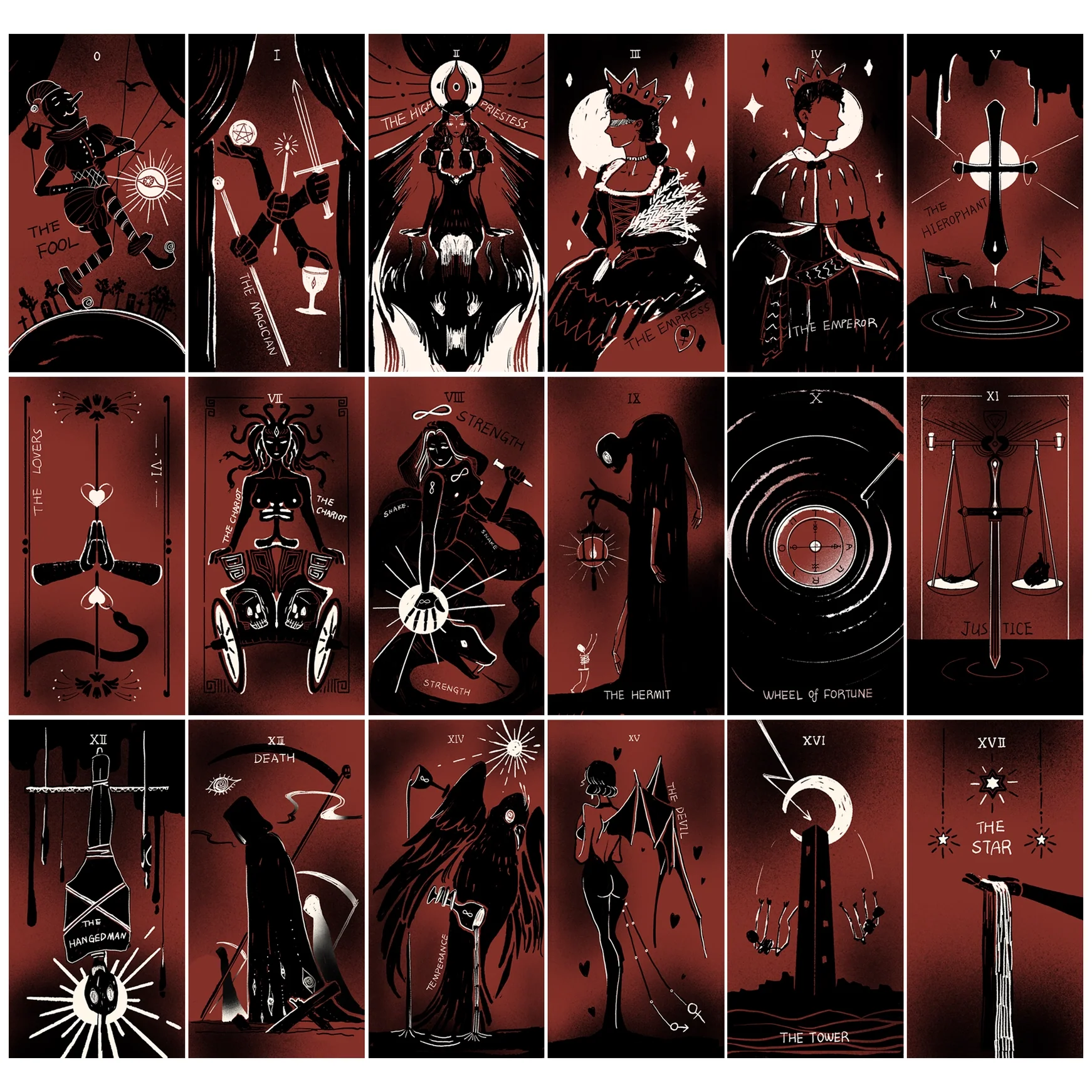 Dirty Red Tarot - Image 7