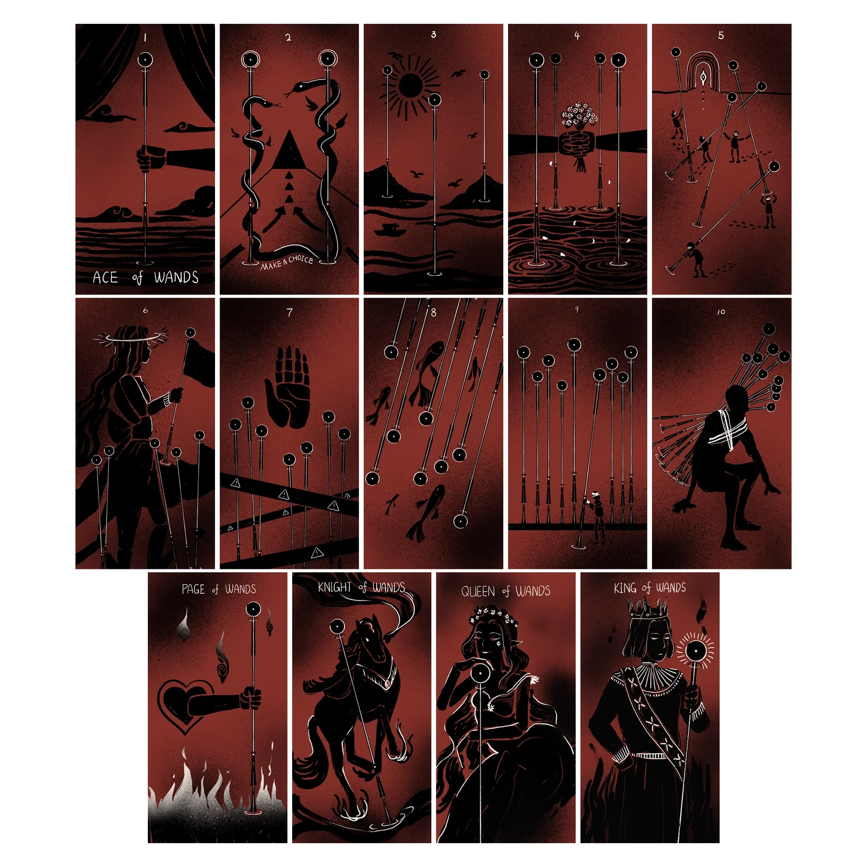 Dirty Red Tarot - Image 9