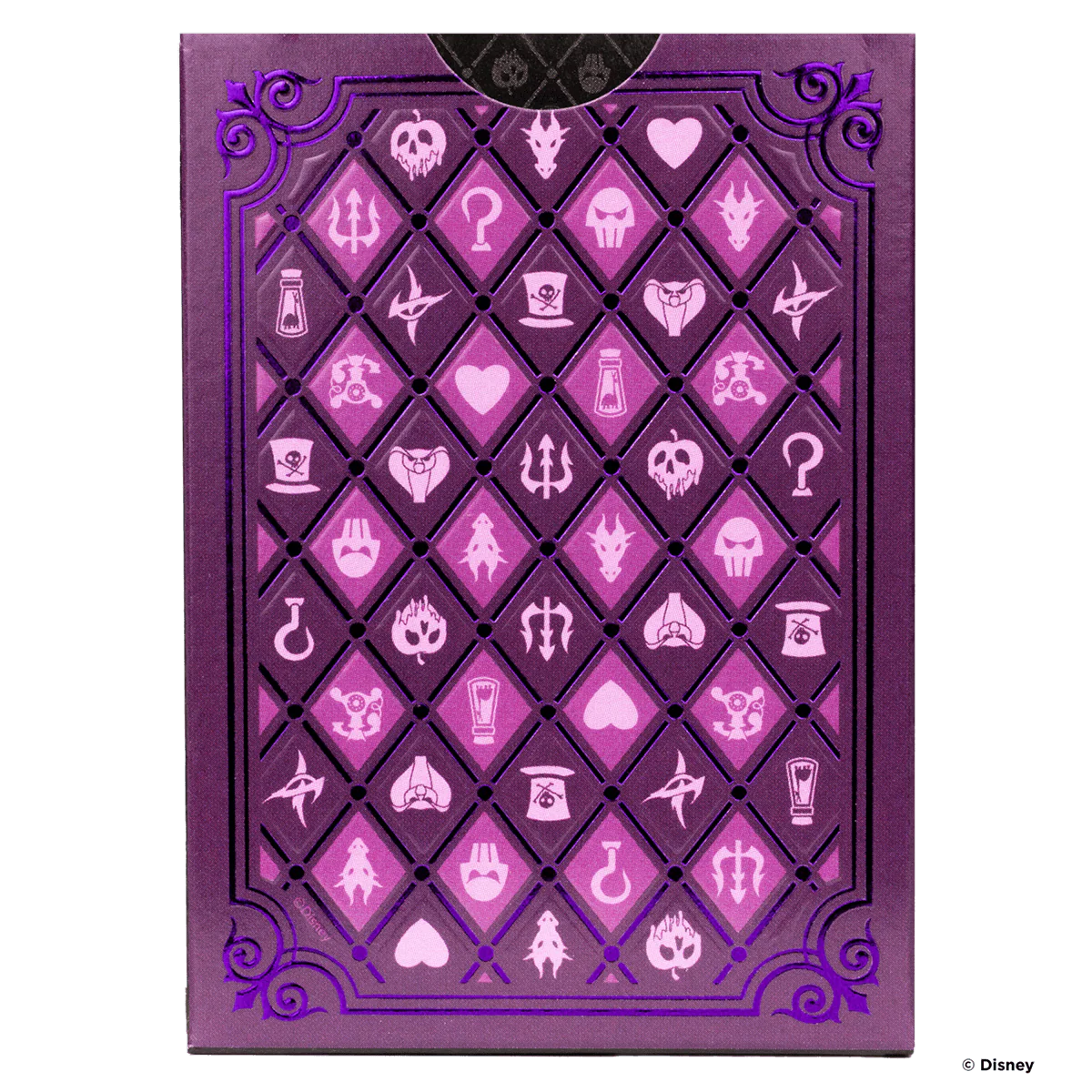 Disney Villains Inspired Purple Bicycle Playing Cards - Image 4