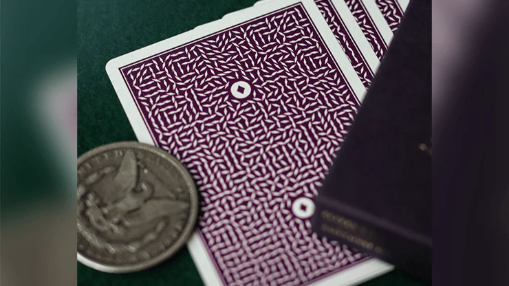 DMC Elites v5 Amethyst Marked Playing Cards - Image 2