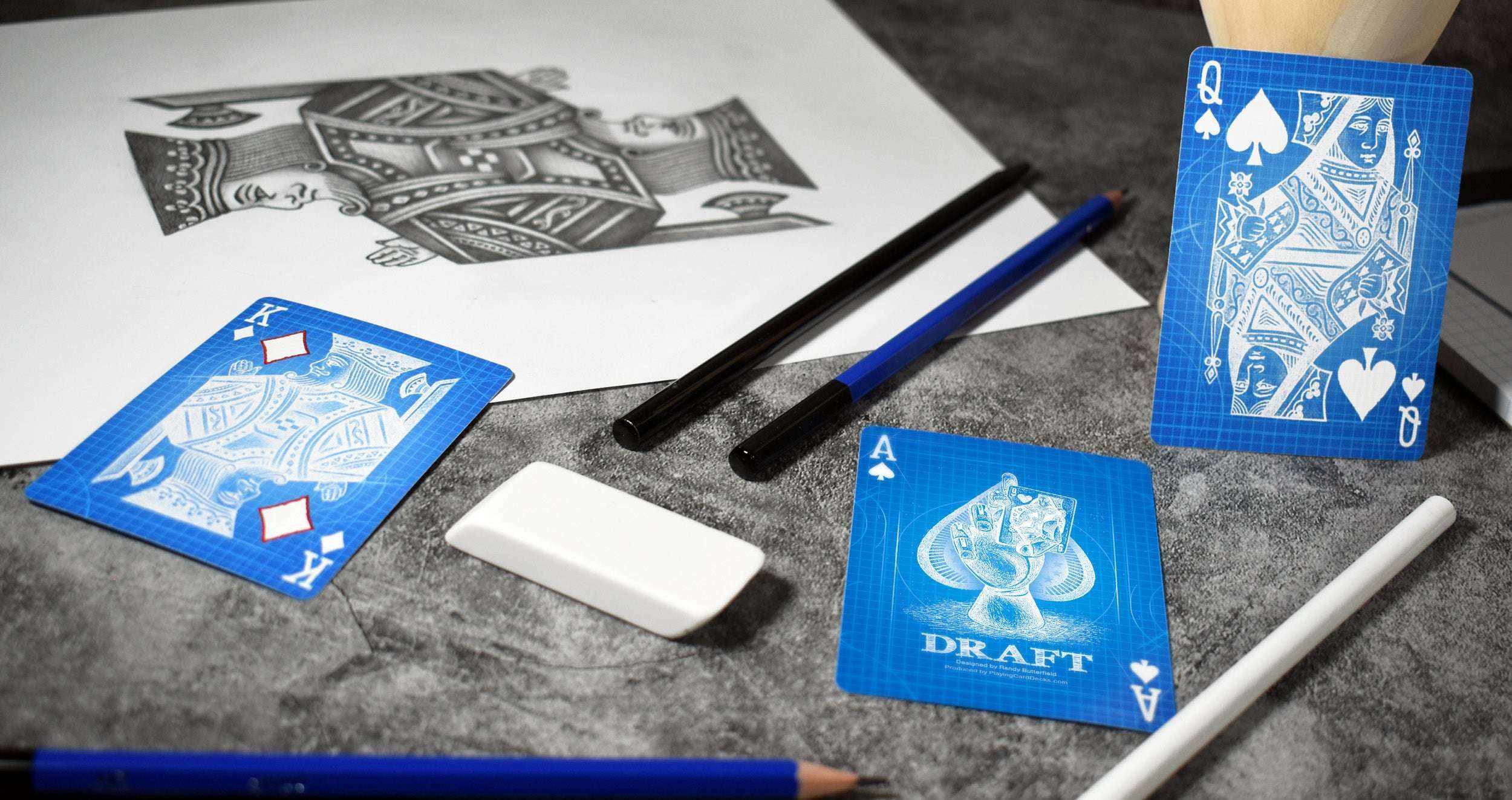 Draft Gilded Bicycle Playing Cards - Image 3