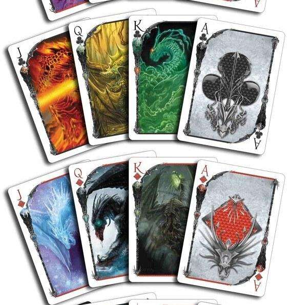 Dragon Tome Bicycle Playing Cards - Image 3