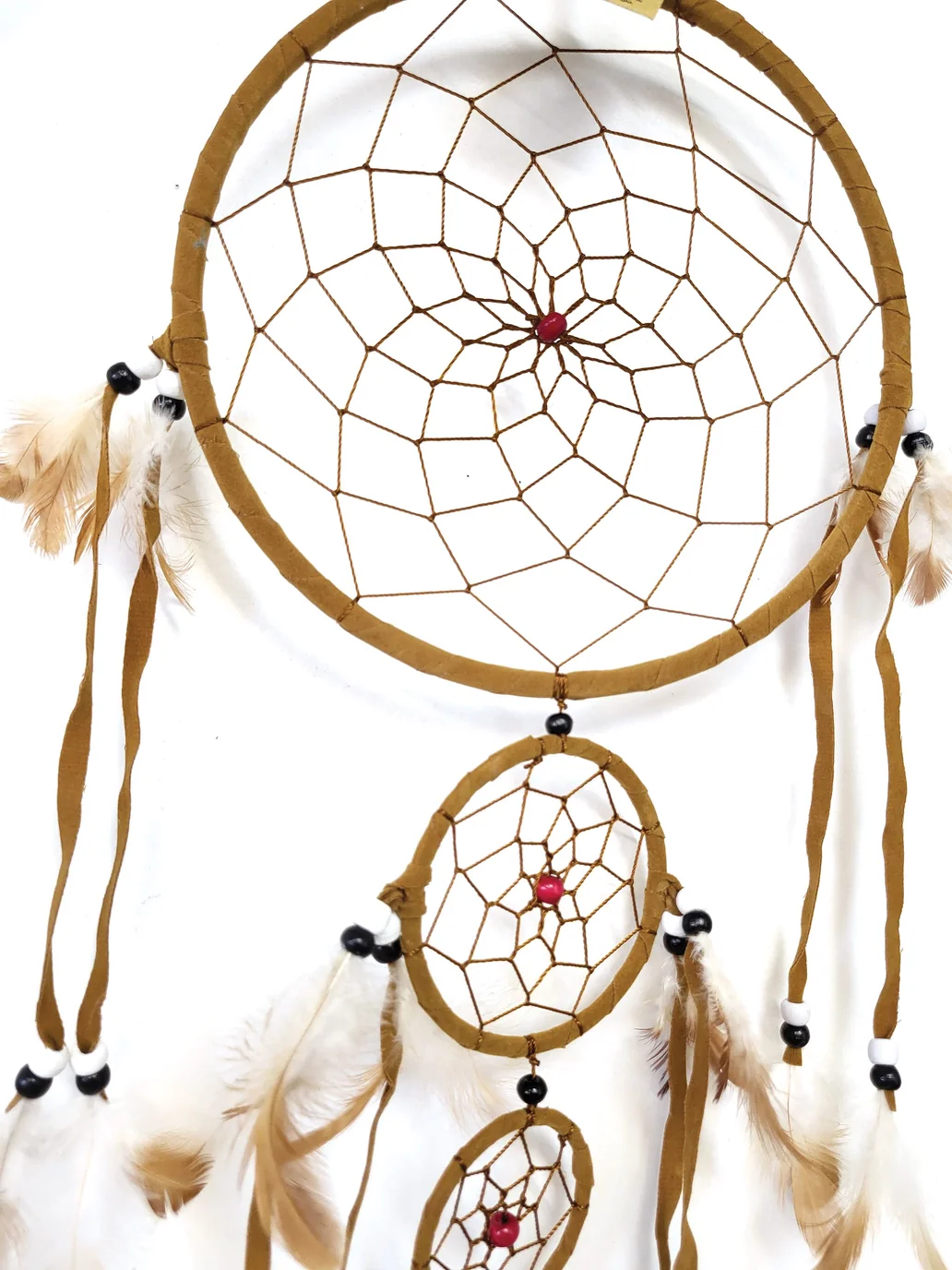 Dream Catcher Three Circles - Brown - Image 2