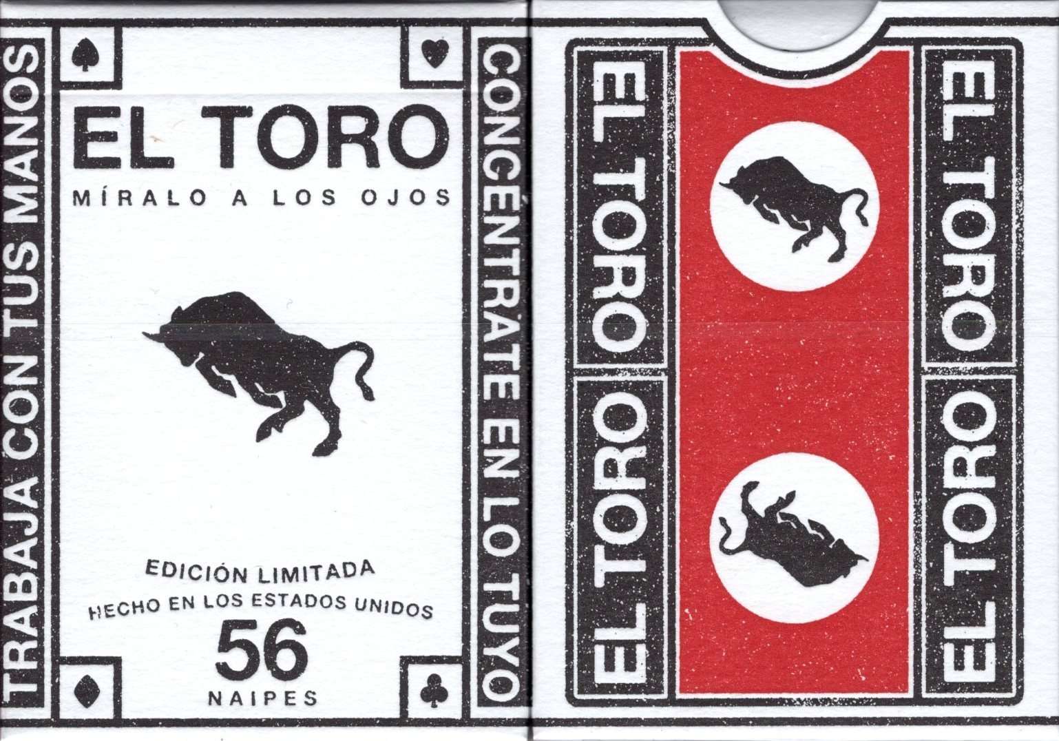 El Toro Playing Cards by Kings Wild Project