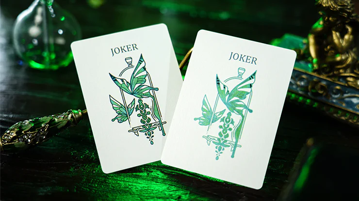 Emerald Green Morpho Playing Cards by TCC Fashion - Image 3