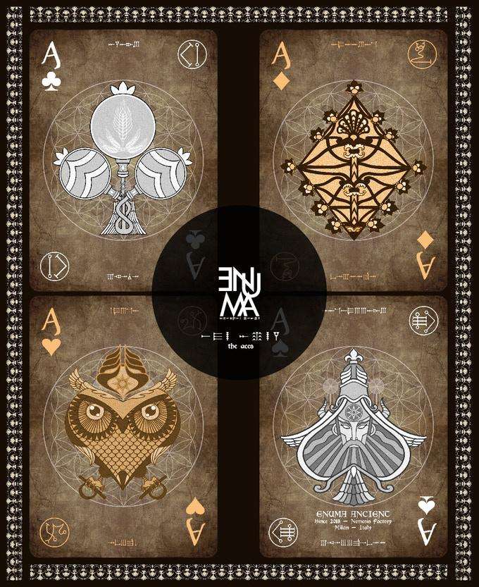 Enuma Ancient Playing Cards NPCC - Image 3
