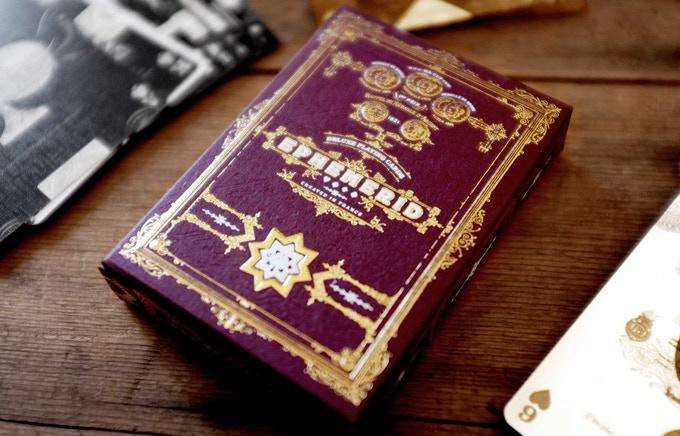 EPHEMERID v2 Gold & Copper Playing Cards 2 Deck Set NPCC - Image 11