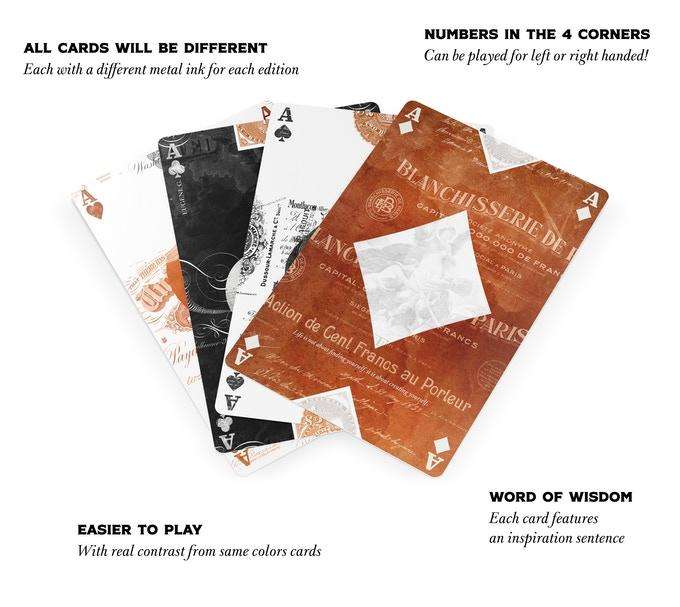 EPHEMERID v2 Gold & Copper Playing Cards 2 Deck Set NPCC - Image 13