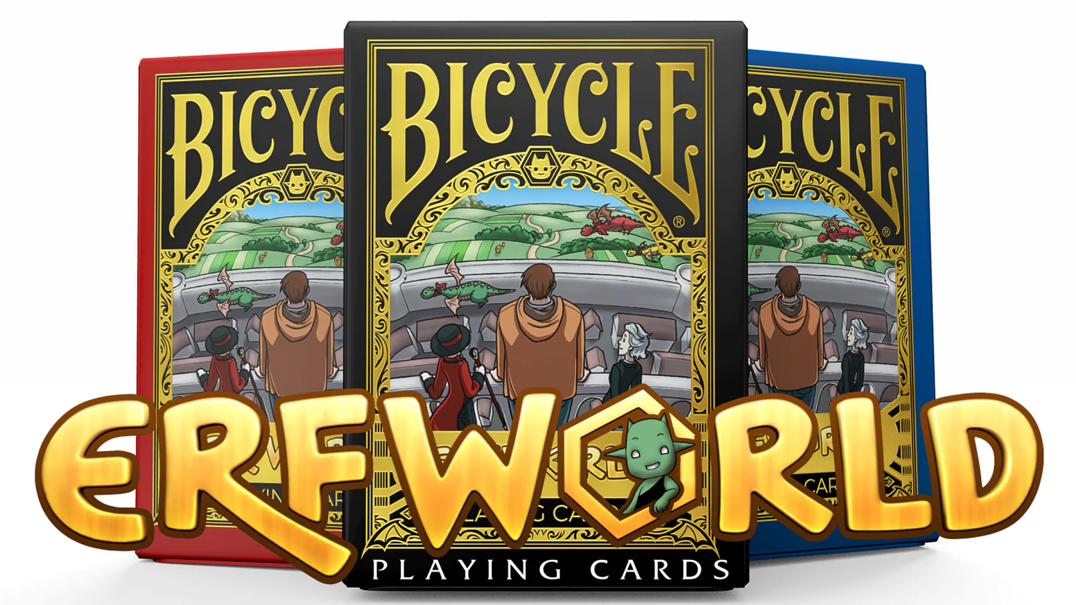 Erfworld Bicycle Playing Cards - 3 Deck Set