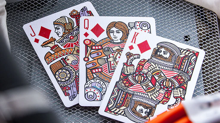 Escape Velocity Blue Playing Cards Cartamundi - Image 3