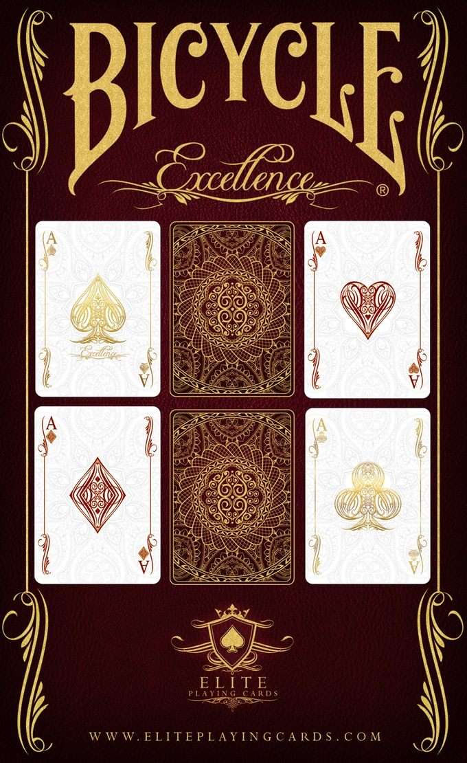 Excellence Bicycle Playing Cards - Image 4