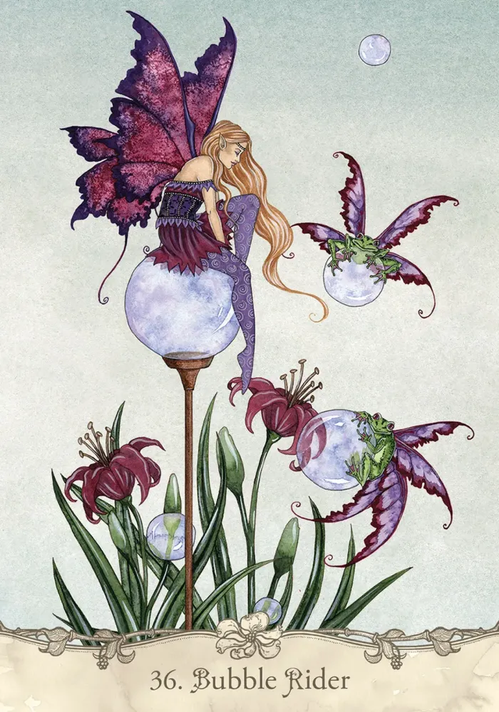 Fairy Wisdom Oracle Deck and Book Set - Image 6