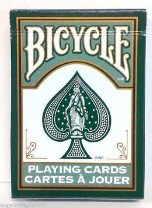 Fashion Dark Green Bicycle Playing Cards Deck
