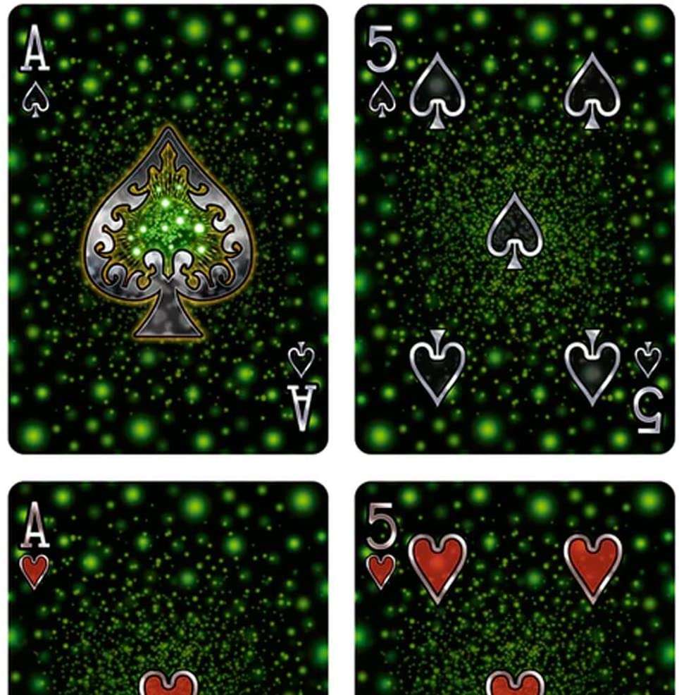 Fireflies v2 Bicycle Playing Cards - Image 8