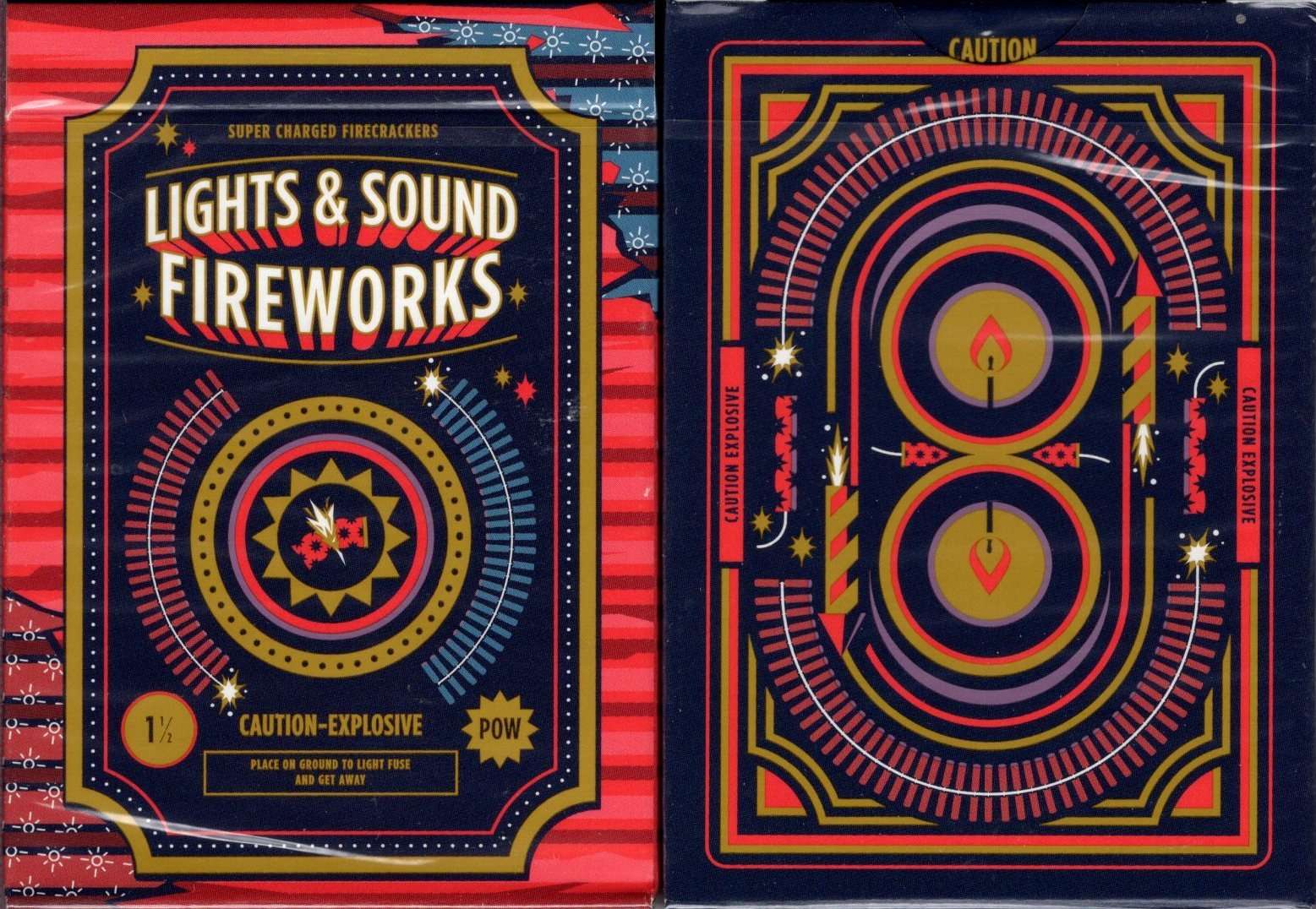 Fireworks Playing Cards USPCC